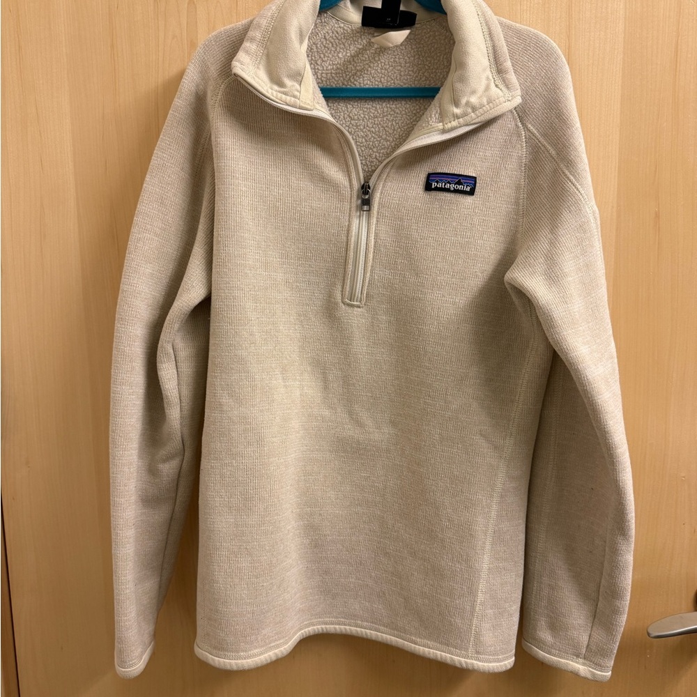 Patagonia Women’s Half-Zip Fleece Pullover - Cream